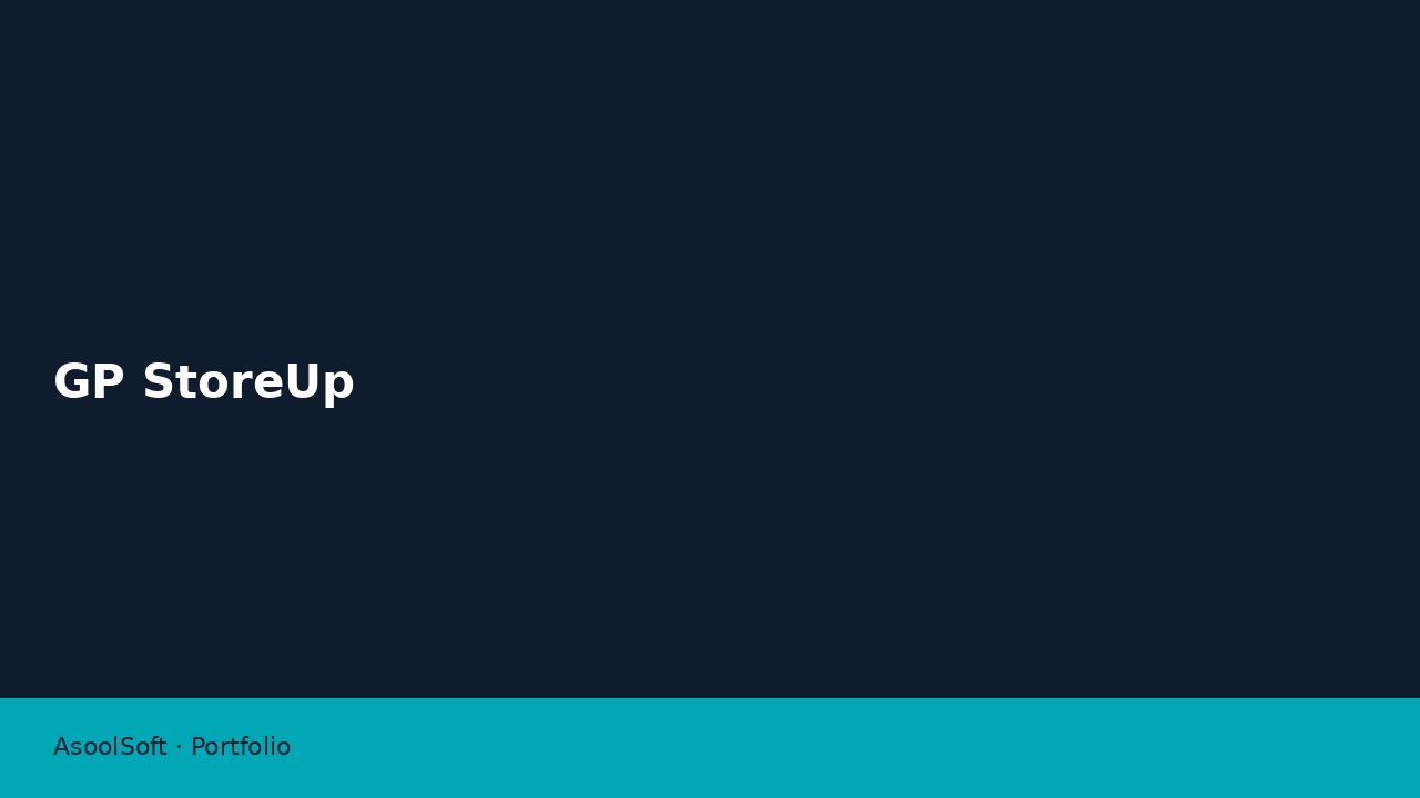 GP StoreUp — 1